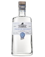 Stumbras Premium Organic Vodka flaske i klart glas med grøn etiket